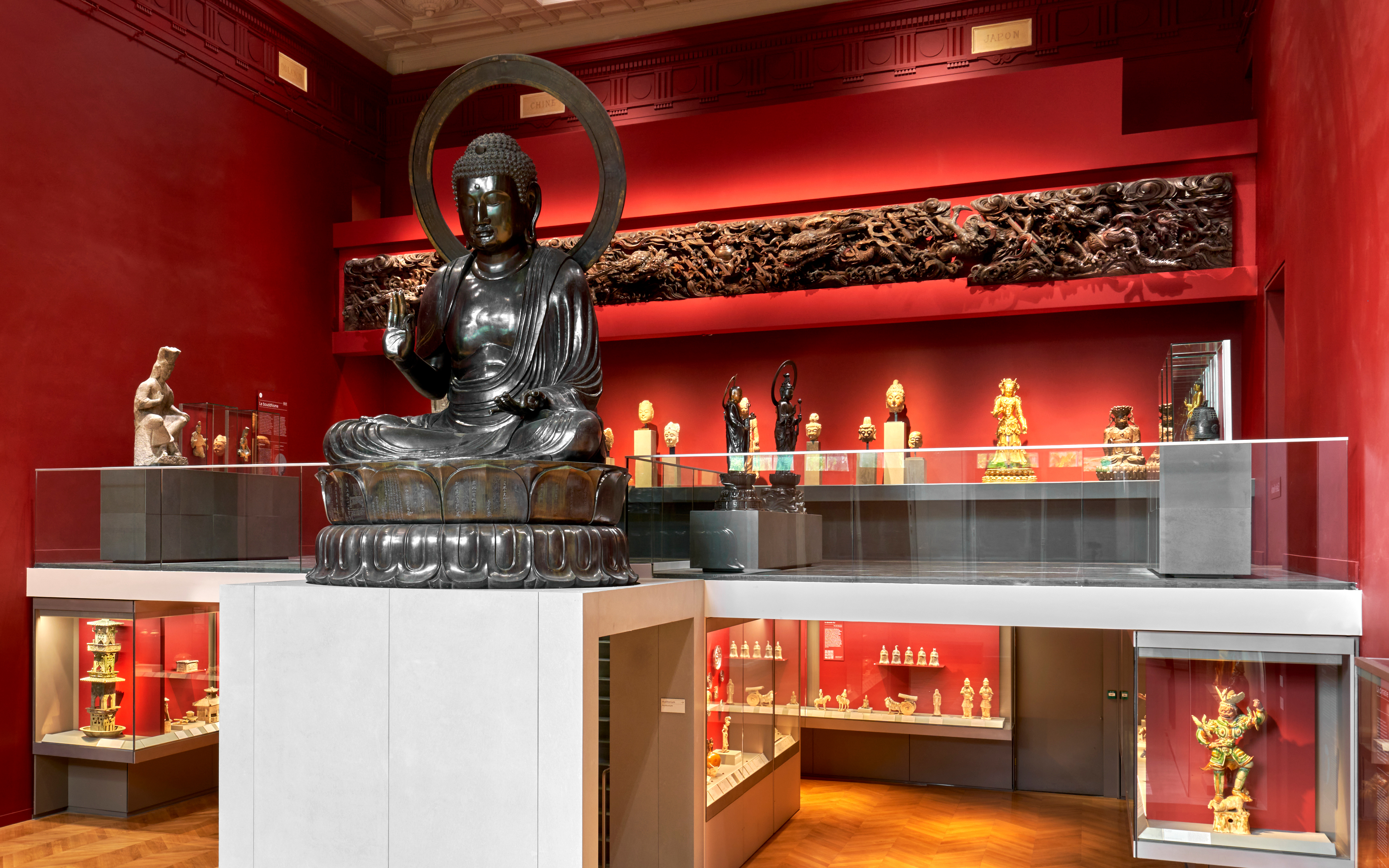 Discover the Buddha Hall and the sculpted Japanese dragons | Musée