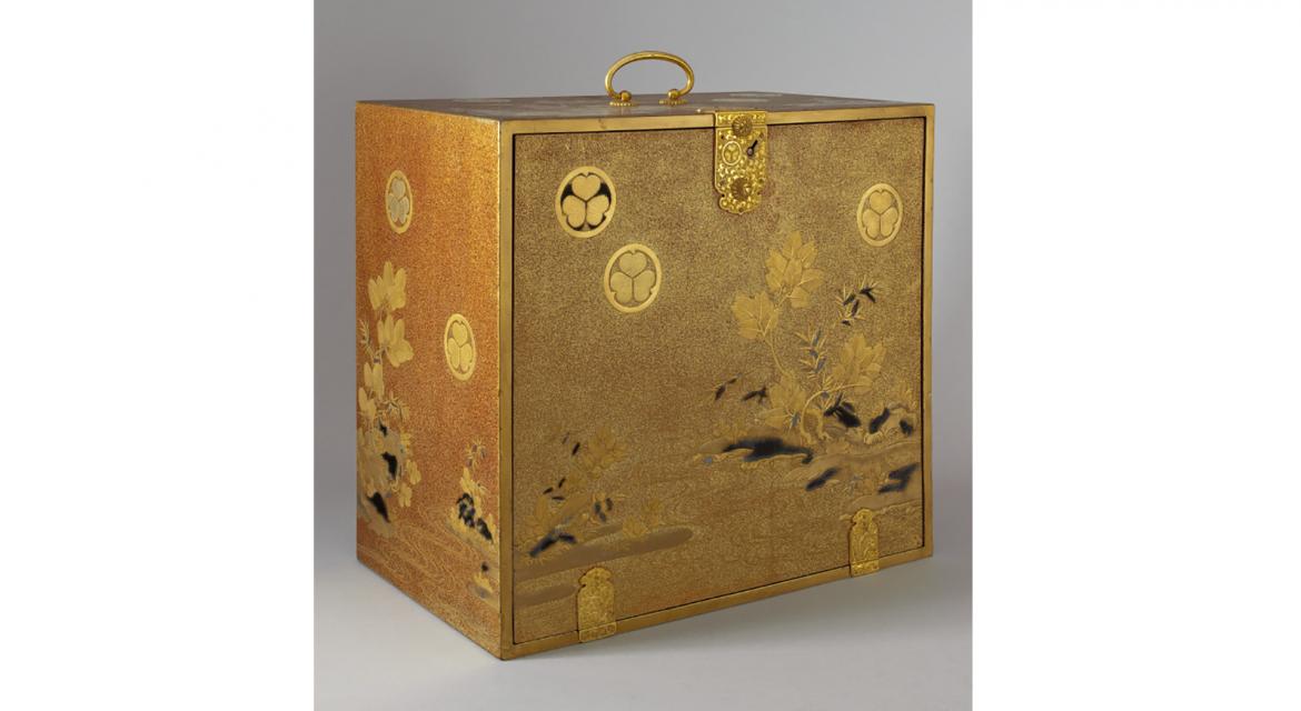Cabinet portatif à ustensiles époque Edo